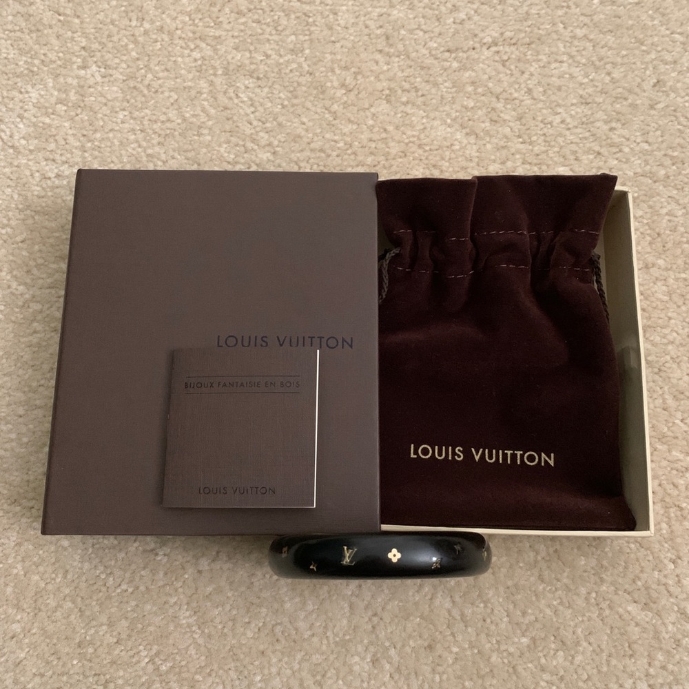Louis Vuitton Wooden Bangle Bracelet